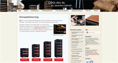 Desktop Screenshot of cooling.nl